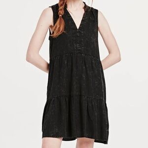 Dear John Helena Dress M Black Mineral NWOT